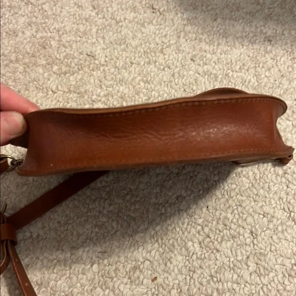 Brown Leather Crossbody Bag - Picture 6 of 12